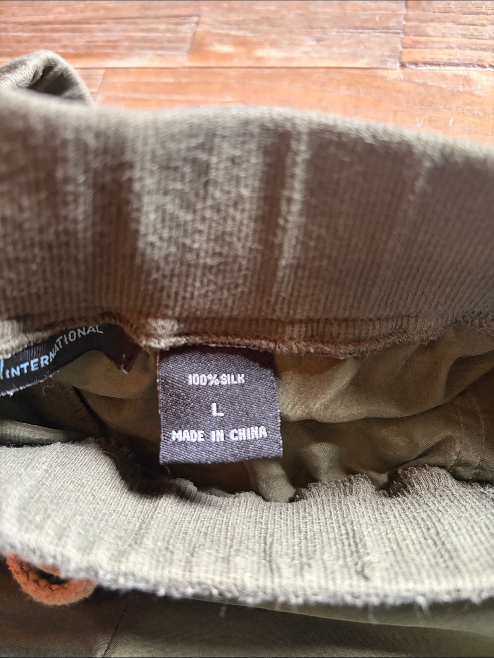 Moda International Silk Drawstring Joggers - Picture 11 of 11
